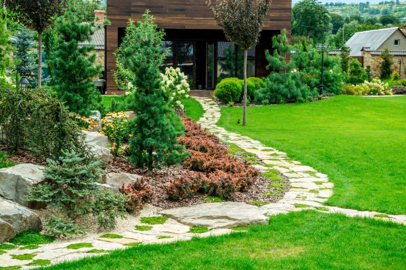 Stone Paving Pathway