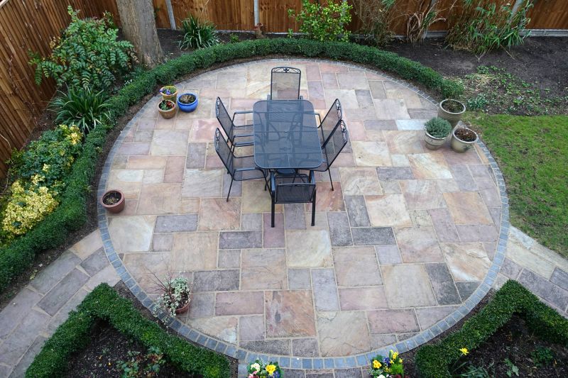 Decorative Stone Patio